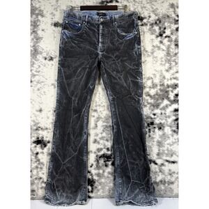 Purple Brand Jeans Mens Size 35x35 P004 Flare Acid Wash‎ Skater Grunge